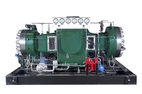 Nitrogen diaphragm compressor